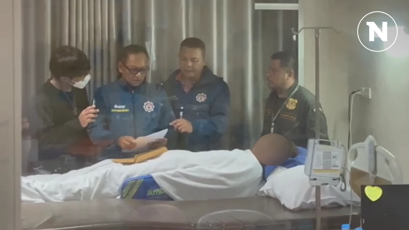 ตร.หิ้วหนุ่มฆาตกรรมแฟนทิ้งริมทางด่วนกลับโรงพัก หลังแพทย์ยืนยันเป็นปกติ