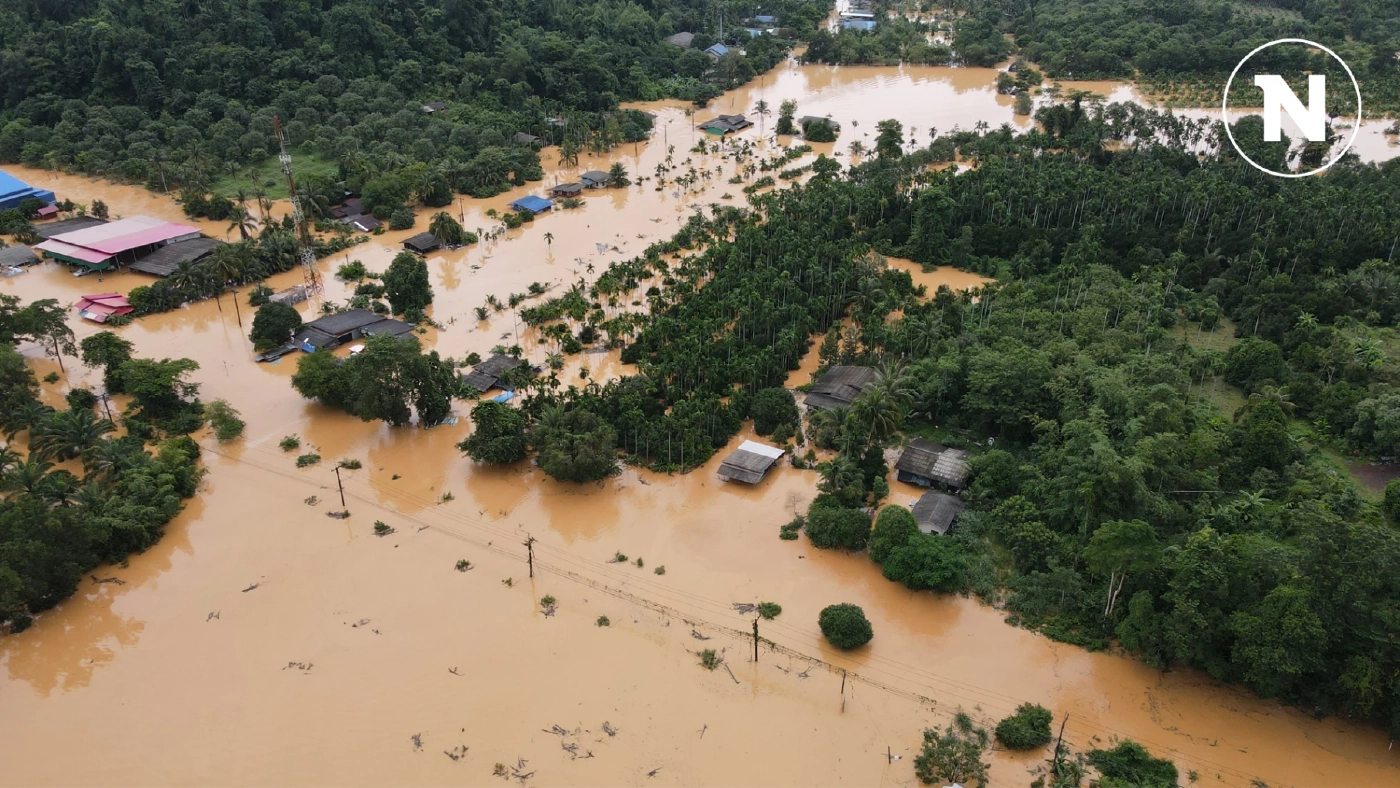 ตำบลสะตอ จ.ตราด วิกฤติ น้ำท่วมหนักสุดในรอบ 30 ปี 9 หมู่บ้า-ถนน จมบาดาล ตำบลสะตอ จ.ตราด วิกฤติ น้ำท่วมหนักสุดในรอบ 30 ปี 9 หมู่บ้า-ถนน จมบาดาล
