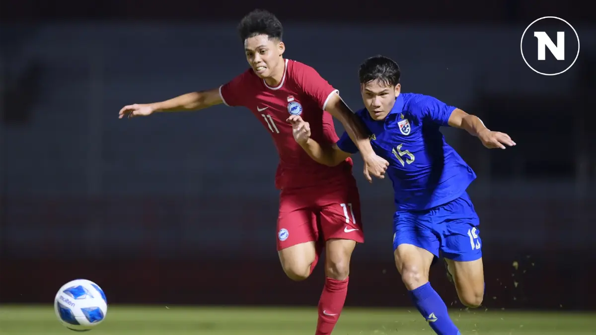 "ทีมชาติไทย U20" เฉือน สิงคโปร์ 2-1 ศึกชิงแชมป์อาเซียนนัดแรก "ทีมชาติไทย U20" เฉือน สิงคโปร์ 2-1 ศึกชิงแชมป์อาเซียนนัดแรก