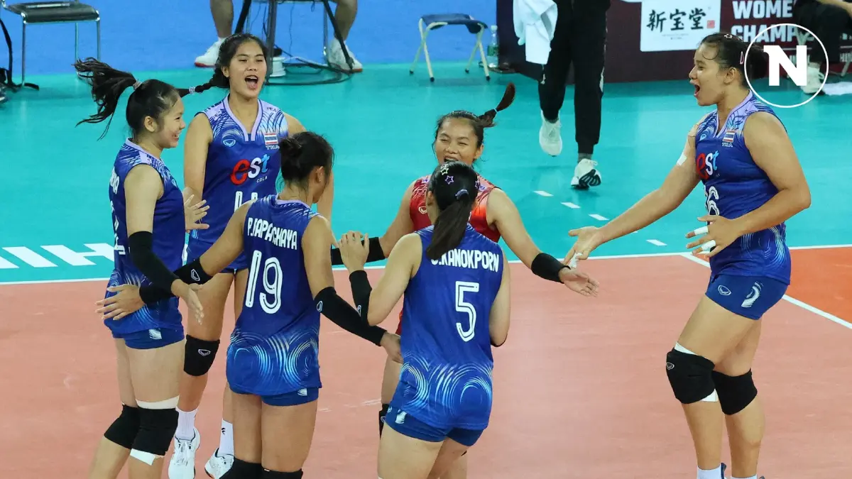 เช็กช่องทางชมสด วอลเลย์บอลหญิง "ไทย พบ ญี่ปุ่น" ศึกชิงแชมป์เอเชียรอบรองฯ เช็กช่องทางชมสด วอลเลย์บอลหญิง "ไทย พบ ญี่ปุ่น" ศึกชิงแชมป์เอเชียรอบรองฯ
