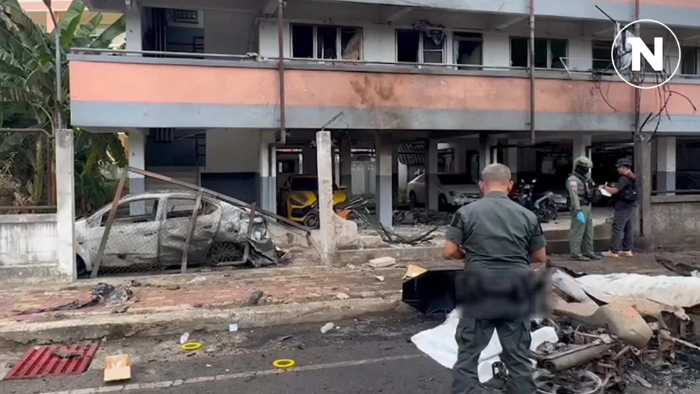 ไขปริศนา ทำไม “แฟลตตำรวจ” เป้าหมายคาร์บอมบ์ ล่าสุดรวบคนร้าย 1 ราย เร่งขยายผล