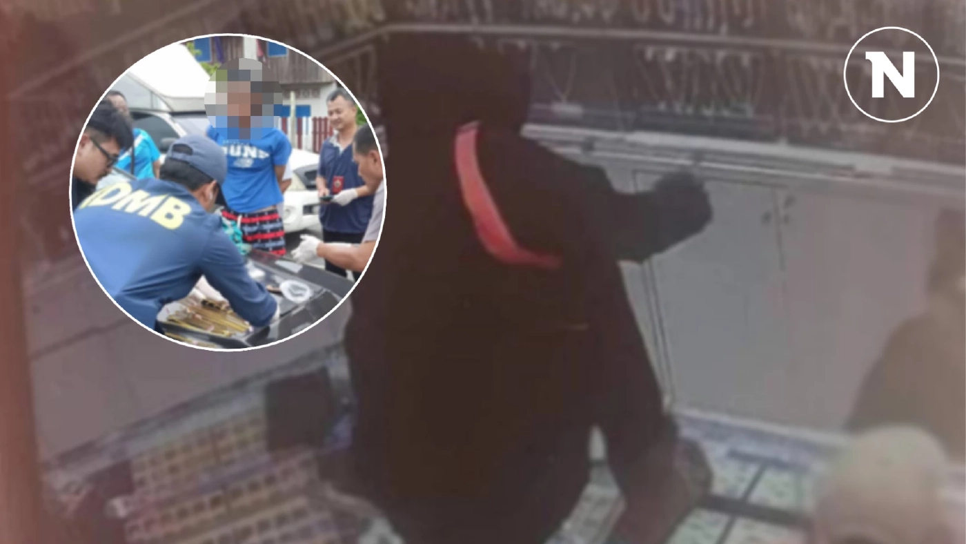 จับได้แล้ว! โจรชิงทอง 40 บาท กลางห้างย่านมีนบุรี จนมุมที่นครนายก