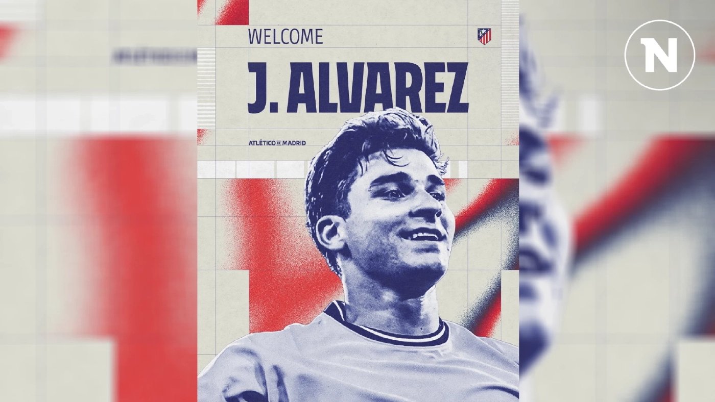 “ฮูเลี่ยน อัลวาเรซ” ย้ายซบ แอต.มาดริด เป็นทางการสัญญา 6 ปี “ฮูเลี่ยน อัลวาเรซ” ย้ายซบ แอต.มาดริด เป็นทางการสัญญา 6 ปี