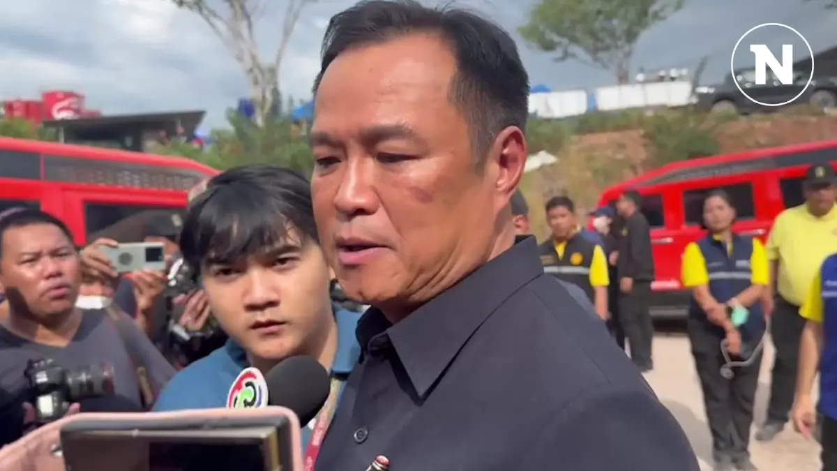 "อนุทิน" ยันผู้ประสบภัยอุโมงค์รถไฟฯถล่ม พบรายแรกเสียชีวิต 3-5 วัน