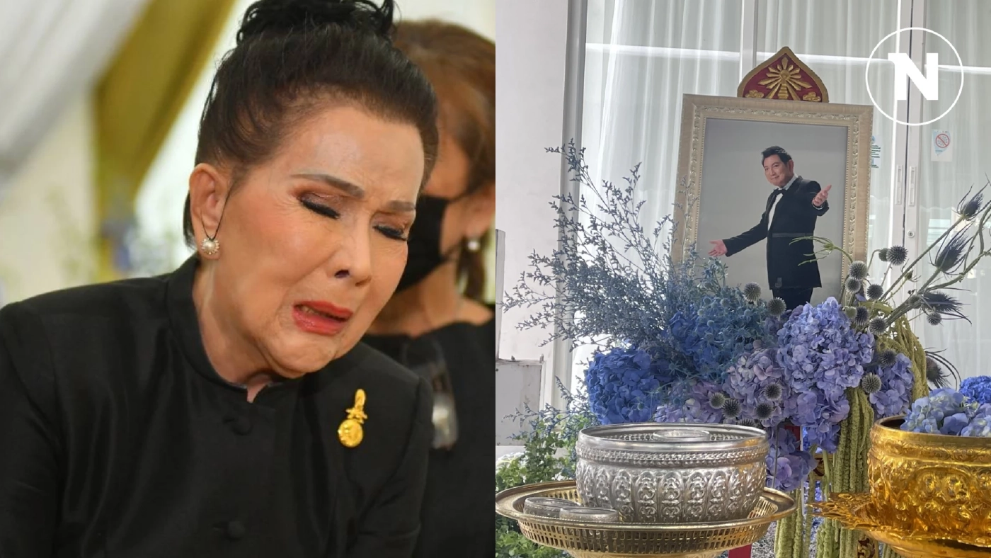 ใจสลาย "เพชรา เชาวราษฎร์" ร่ำไห้ บอกลาสามีครั้งสุดท้าย