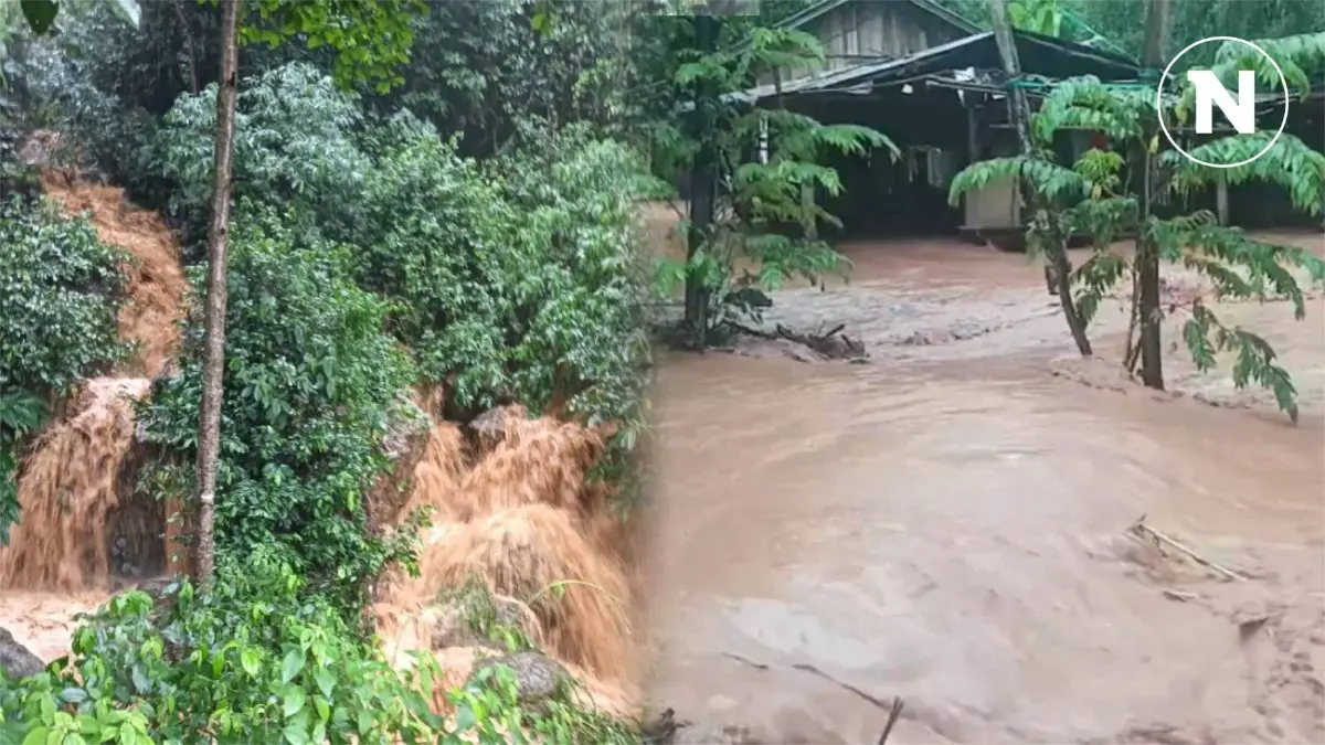 "พะเยา" ฝนถล่มหนัก น้ำป่าไหลลงดอย เข้าท่วมหมู่บ้านชาวเขาปางปูเลาะ "พะเยา" ฝนถล่มหนัก น้ำป่าไหลลงดอย เข้าท่วมหมู่บ้านชาวเขาปางปูเลาะ