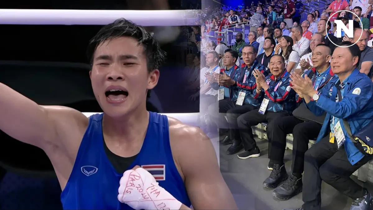 “บิ๊กป้อม” เกาะเวทีเชียร์ "จันทร์แจ่ม" มวยหญิงสุดแกร่ง ชวนคนไทยส่งแรงใจต่อรอบตัดเชือกชิงทอง