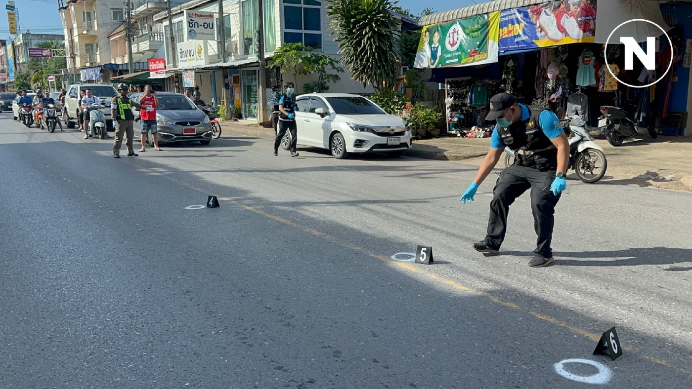 ฉุนน้ำไหลเข้าบ้าน รัว 9 มม. ดับน้องเมีย "ร้านเป็ดพะโล้" ชื่อดังเมืองสุราษฎร์