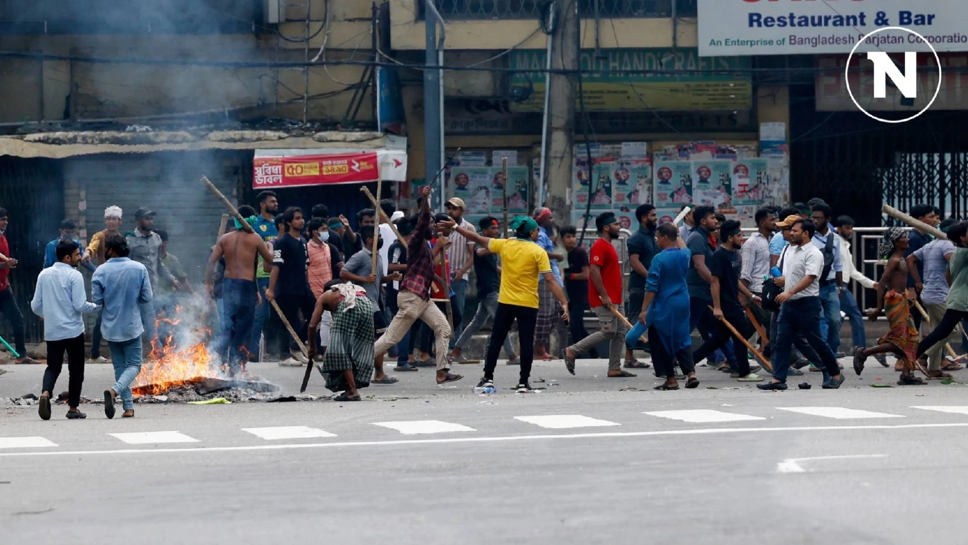 ประท้วงเดือดไล่นายกฯ บังกลาเทศ ดับกว่า 20 เจ็บกว่า 200