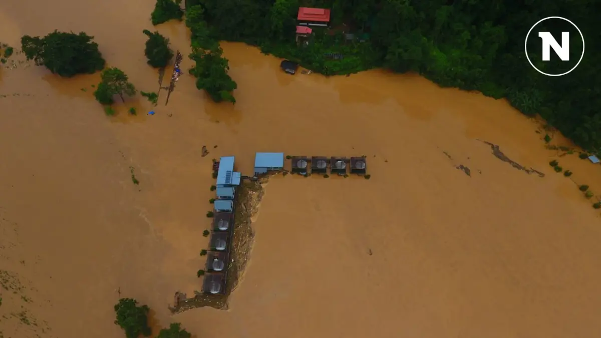 เร่งช่วย! นักท่องเที่ยว 6 ชีวิตติดในรีสอร์ต ฝนถล่ม น้ำทะลักท่วม อ.ปางมะผ้า