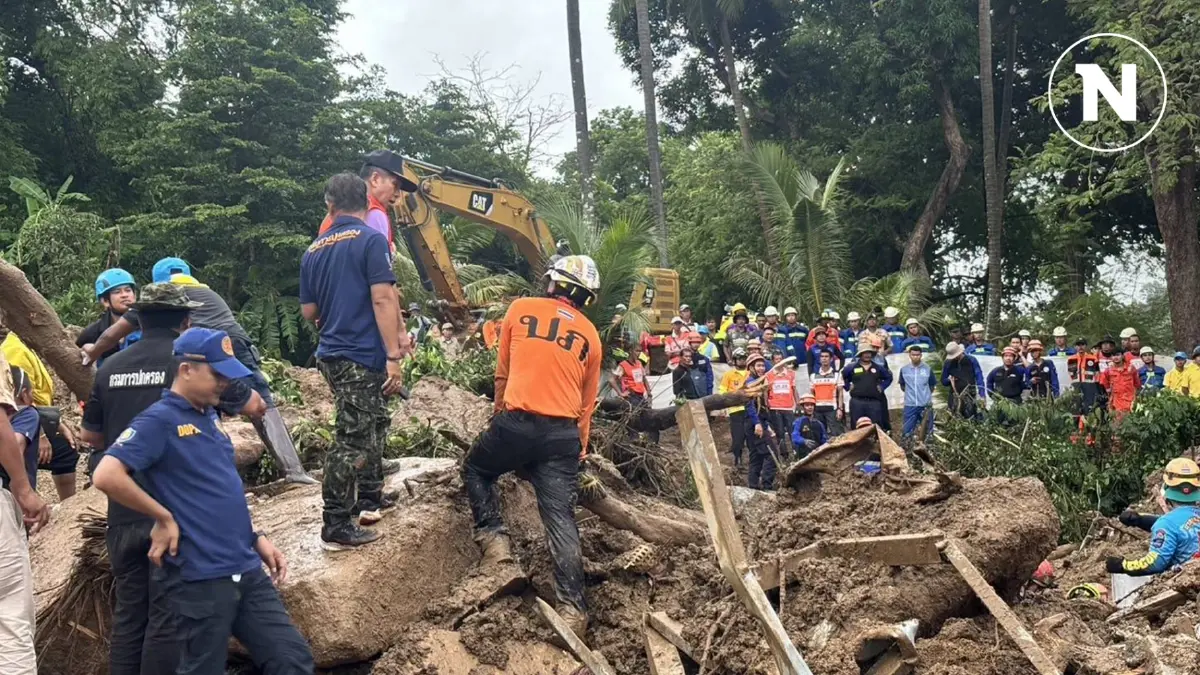 ประกาศยุติการค้นหาผู้สูญหาย เหตุดินโคลนถล่มภูเก็ต สูญเสีย 13 ชีวิต