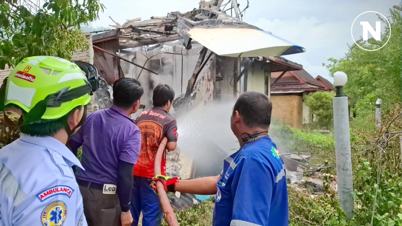 ด่วน เครื่องบินเล็กตก นักบินเสียชีวิต 1 ราย เป็นครูฝึกชั้นเยี่ยม