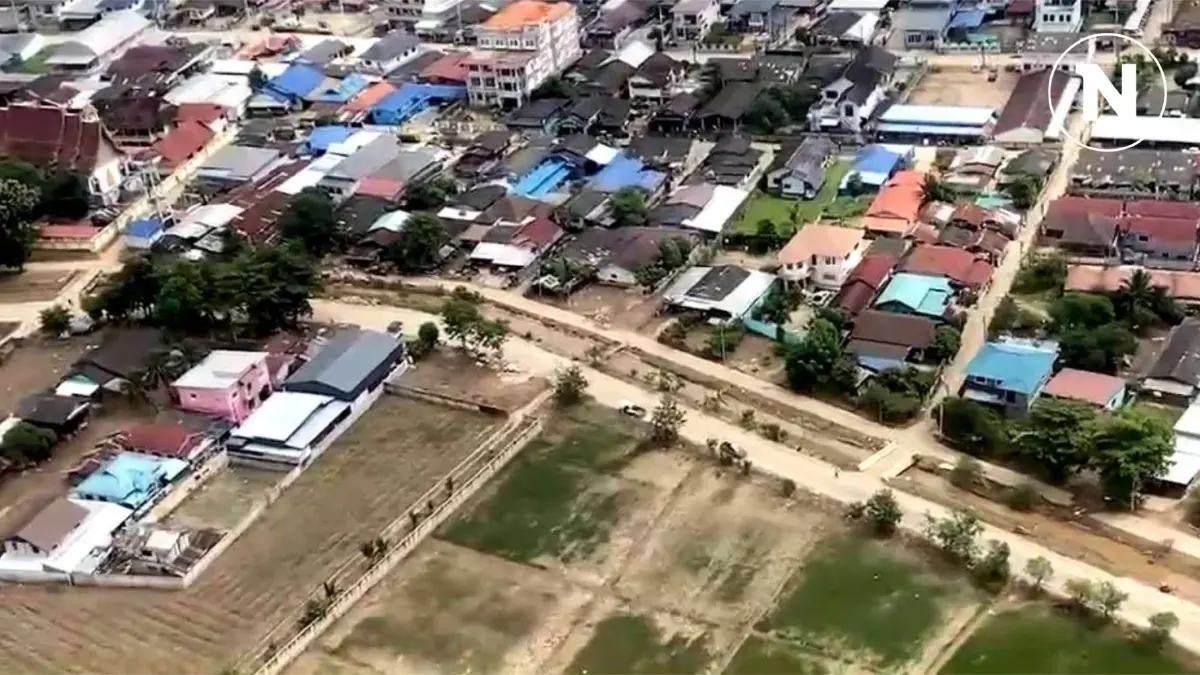 เปิดภาพมุมสูง แม่สาย จ.เชียงราย น้ำลดแล้ว เร่งฟื้นฟูความเสียหาย (มีคลิป) เปิดภาพมุมสูง แม่สาย จ.เชียงราย น้ำลดแล้ว เร่งฟื้นฟูความเสียหาย (มีคลิป)
