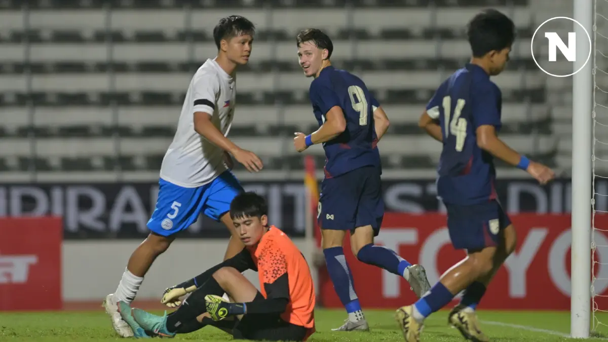 ทีมชาติไทย U20 ชนะ ฟิลิปปินส์ 5-0 เปิดหัวคัดเอเชีย