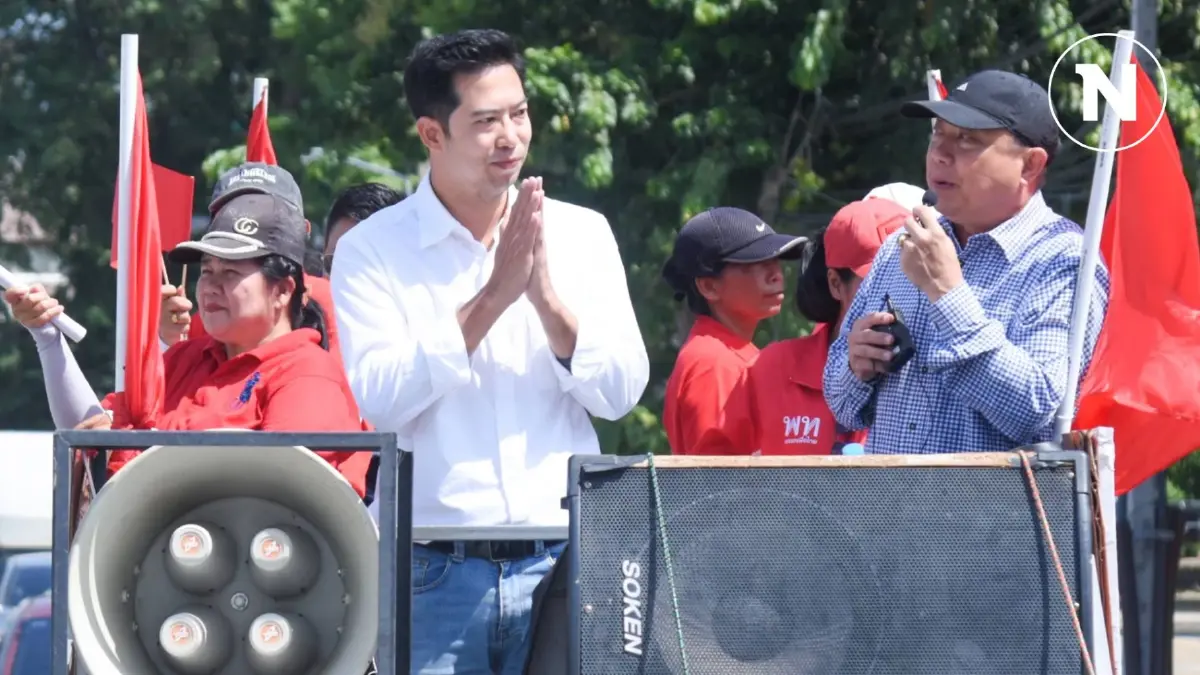 "บู้ จเด็ศ" ขึ้นรถแห่ขอบคุณทุกคะแนนเสียง หลังชนะเลือกตั้งซ่อมเขต 1 พิษณุโลก