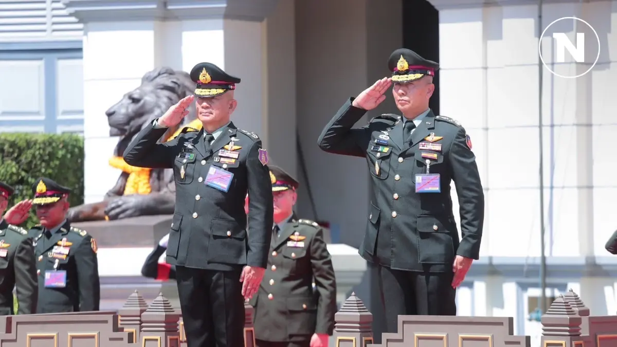 กองทัพบก จัดสวนสนาม ในพิธีรับ-ส่งหน้าที่ ผบ.ทบ.