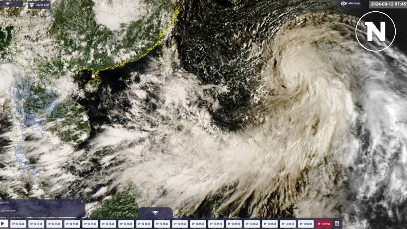 อุตุฯ อัปเดตพายุลูกใหม่ "เบบินคา" เคลื่อนตัวในมหาสมุทรแปซิฟิก