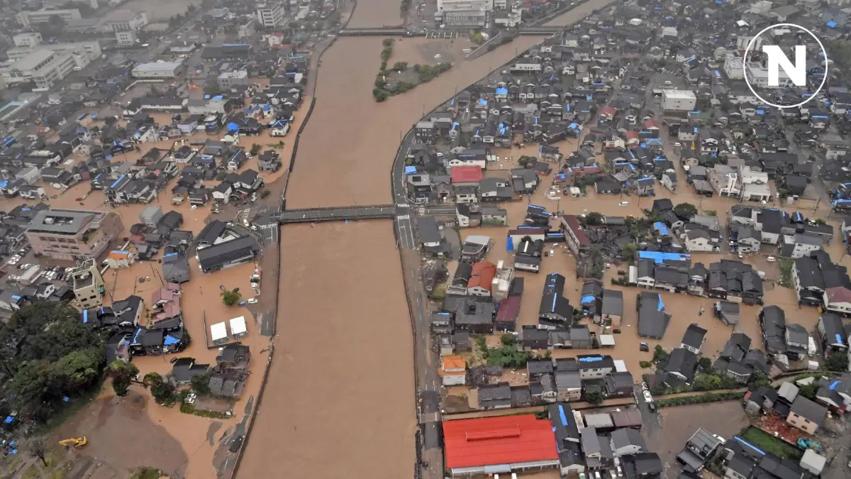 ฝนตกหนัก-น้ำท่วม ในญี่ปุ่น ดับ 1 ราย เตือนภัยสูงสุดในอิชิกาวะ