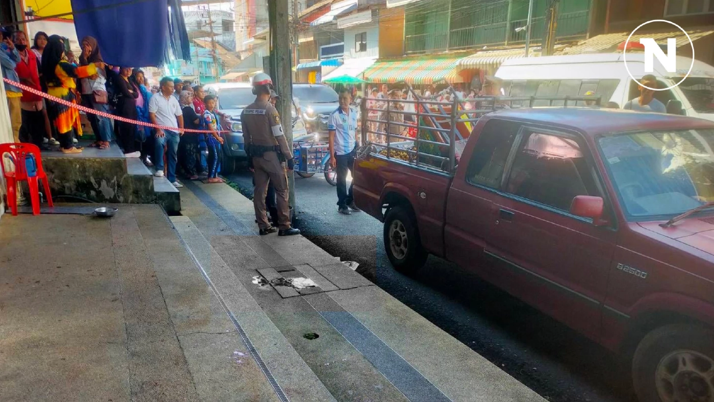 ลุง 62 แค้น ถูกแย่งที่ขายของ รัวยิงหมดโม่ ดับ 2 ผัวเมีย แทงซ้ำกลางถนน