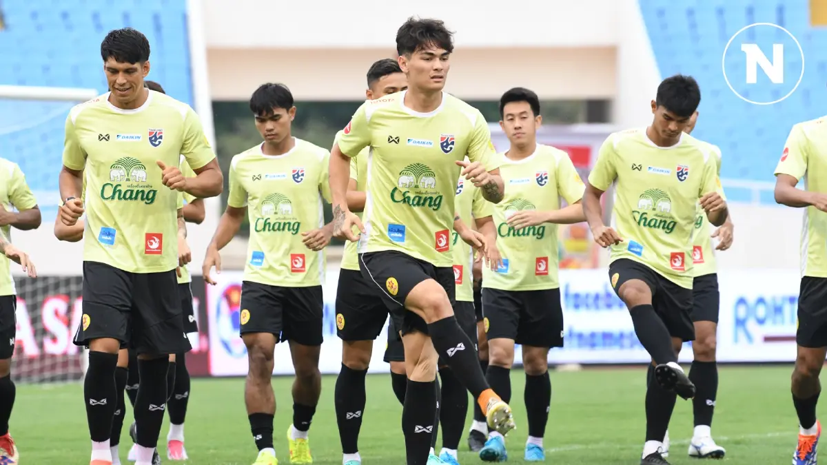 "ช้างศึก" ซ้อมเข้มก่อนดวลเวียดนาม "โจนาธาร" ชี้เป้าหมายคือคว้าชัย