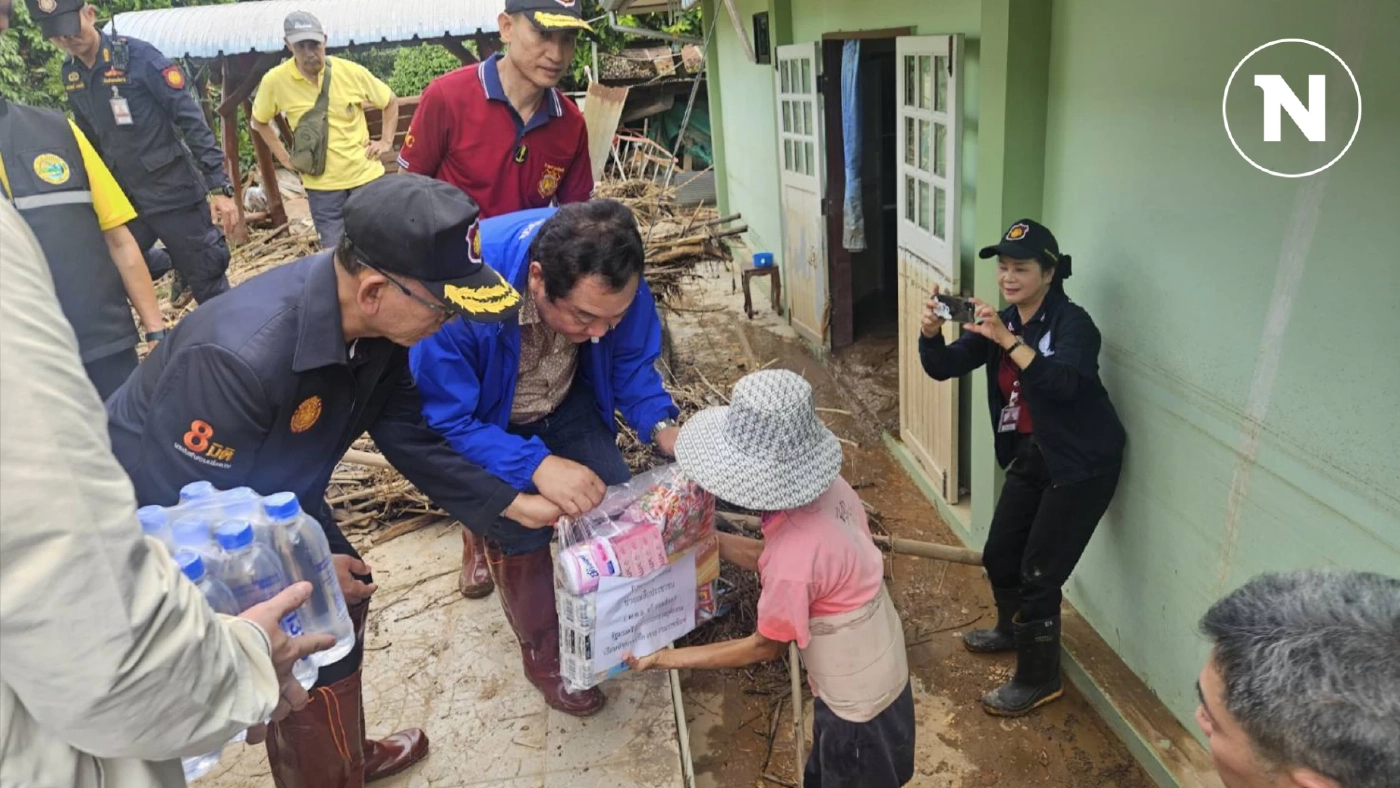 "รมว.ยุติธรรม" นำผู้ต้องขัง ช่วยทำความสะอาดพื้นที่เชียงราย
