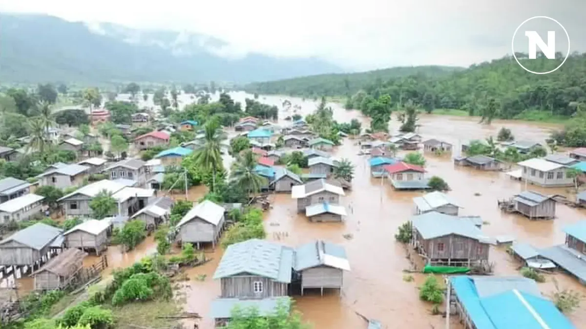 น้ำสาละวินทะลัก เอ่อท่วมแม่สามแลบ หลายหมู่บ้าน-สถานที่ราชการ จมบาดาล น้ำสาละวินทะลัก เอ่อท่วมแม่สามแลบ หลายหมู่บ้าน-สถานที่ราชการ จมบาดาล