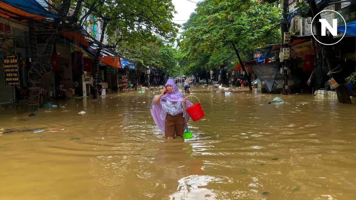 น้ำป่าหลาก-แม่น้ำเอ่อล้น ในเวียดนาม ยอดเหยื่อพายุยางิ 179 ราย
