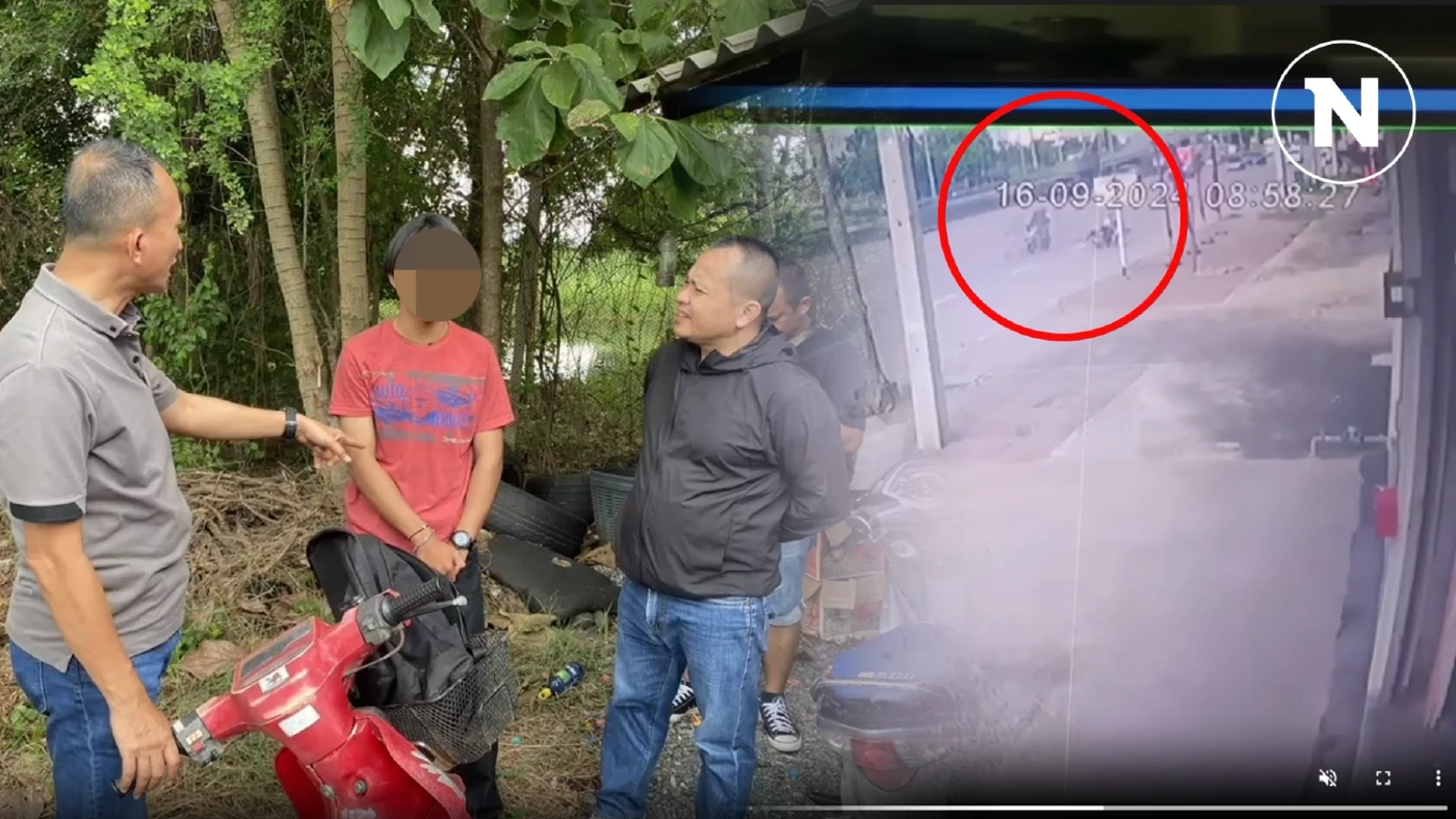 รวบแล้วแก๊งโจ๋ถีบรถสาวเทคนิคจนล้มเสียชีวิต อึ้งทั้งแก๊งอายุยังไม่พ้น 15