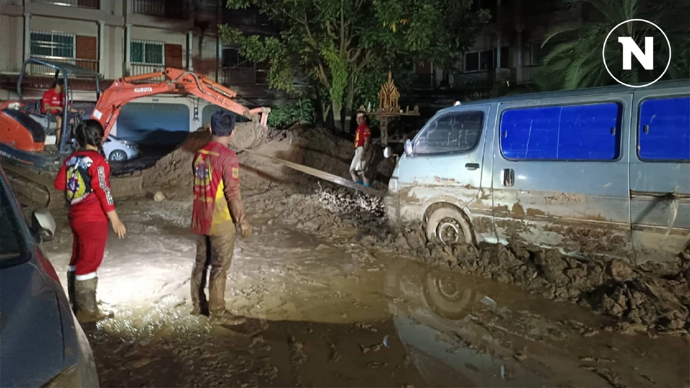 เปิดภารกิจทีมกู้ภัยฯ "มูลนิธิเพชรเกษม" ระดมช่วยเหลือน้ำท่วมแม่สาย