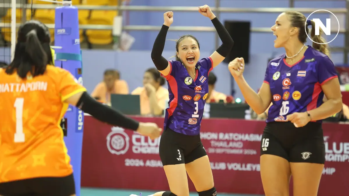 "แคทเดวิล" ชนะ ดึ๊ก ซาง ลิ่ว 8 ทีมศึกวอลเลย์บอลสโมสรเอเชีย