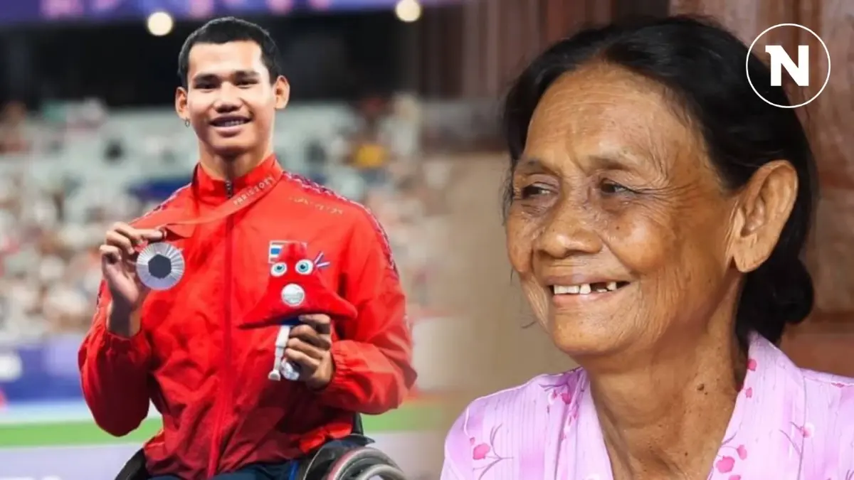 ยายปลื้ม "ฟิว" คว้าเหรียญเงิน "พาราลิมปิก 2024" ส่งใจเชียร์ลุ้นเหรียญเพิ่ม