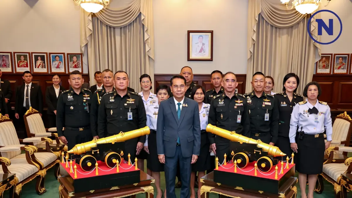 “สุทิน” อำลาตำแหน่งกลาโหม ชมทหารทำงานเป๊ะ เชื่อ “ภูมิธรรม“ สานงานต่อได้