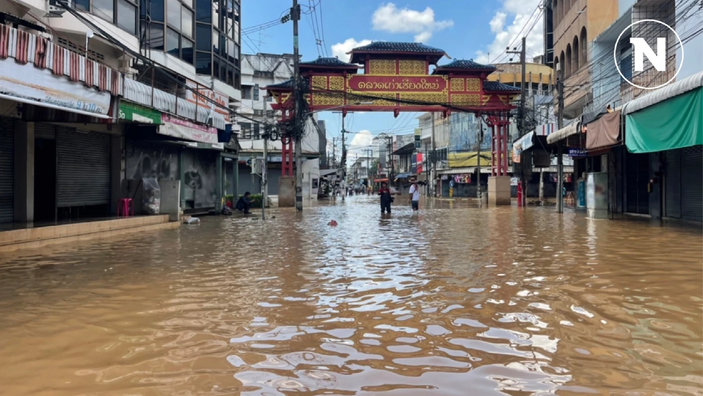 "ตลาดวโรรส" น้ำเริ่มลด ร้านค้าหวั่นลูกค้าหาย หลังเจอน้ำท่วมหนัก