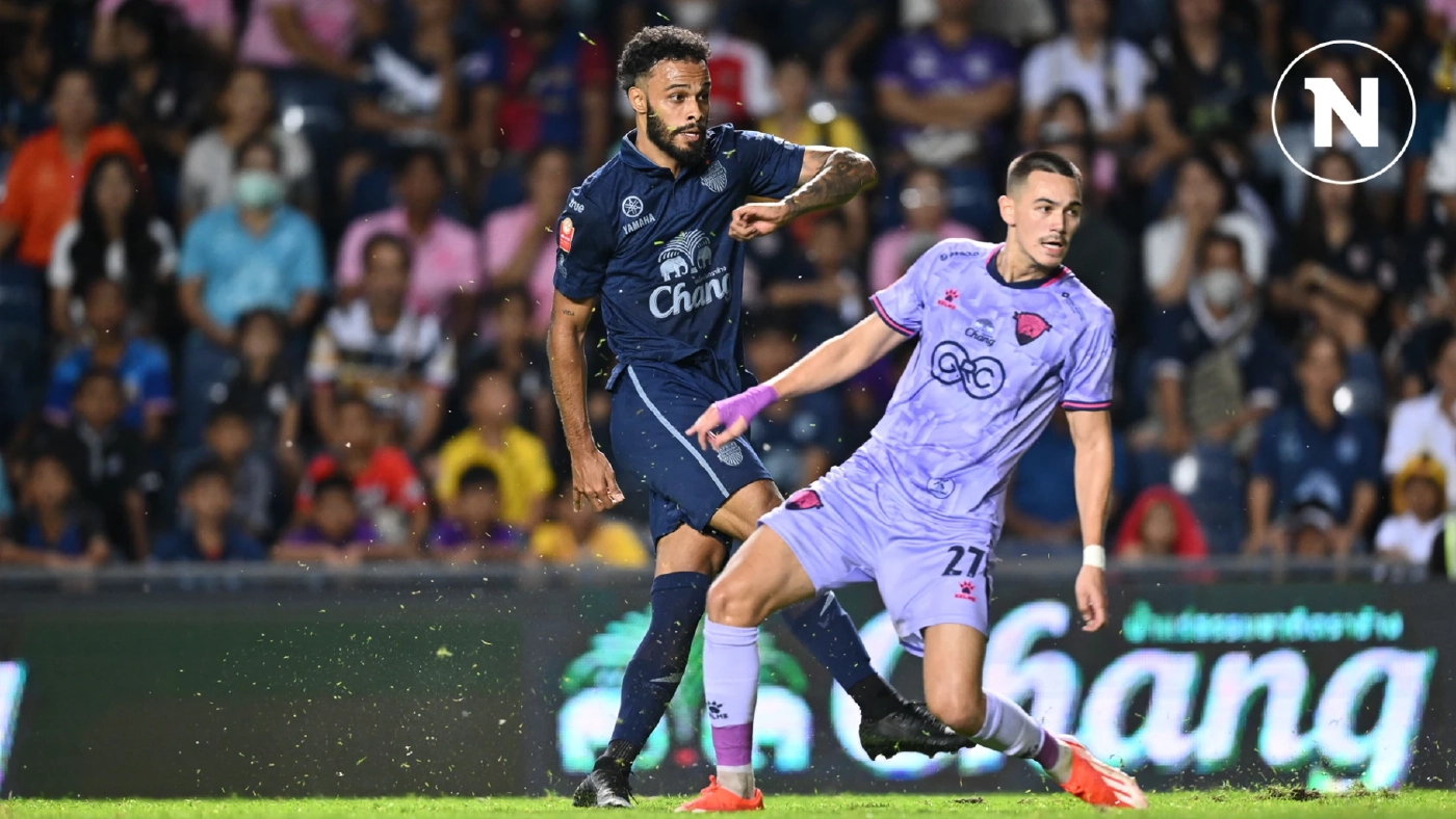 บุรีรัมย์เฉือนอุทัยธานี 1-0 ยังรั้งจ่าฝูงไทยลีก