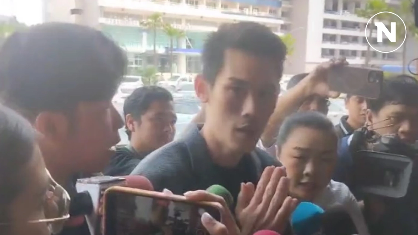 "กันต์ กันตถาวร" เดินทางมาถึง บก.ปคบ. แจงคดี "ดิไอคอนกรุ๊ป" (มีคลิป)