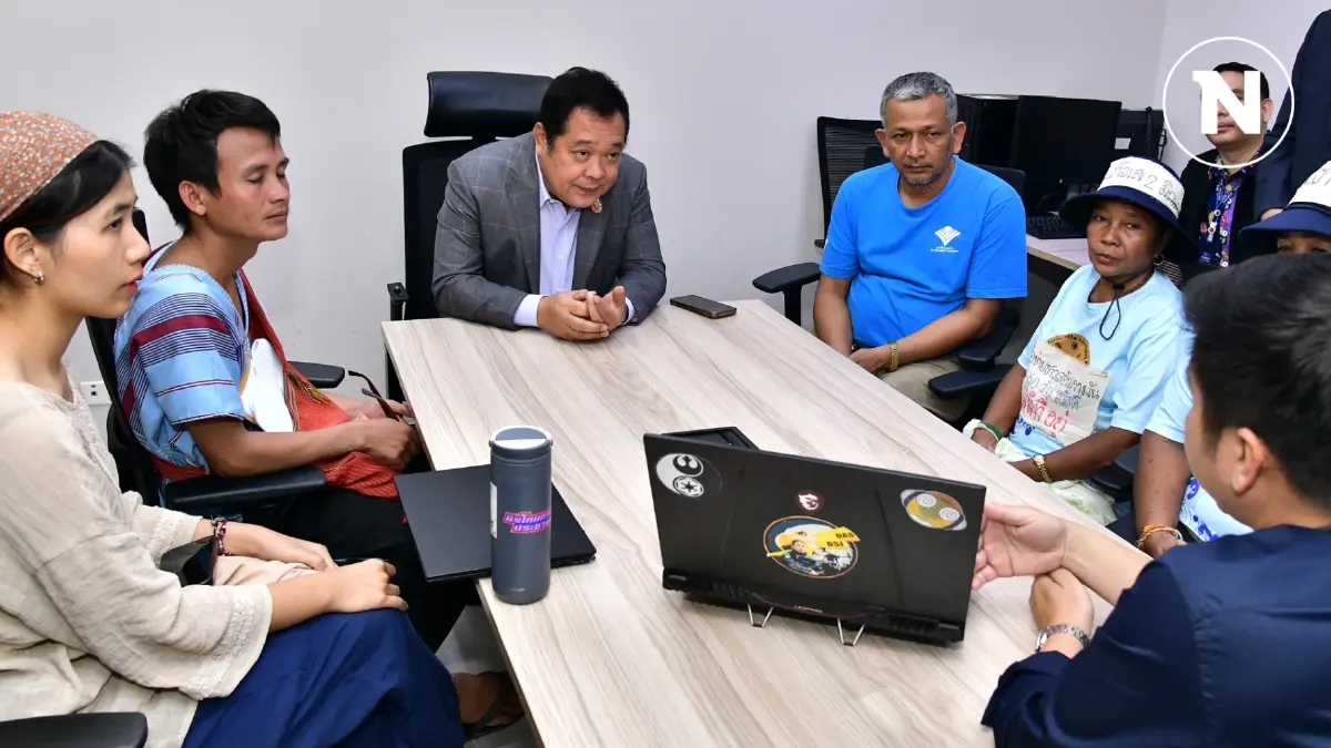 รมว.ยุติธรรม รับเรื่องแก้ปัญหาม็อบ "บางกลอย-หลีเป๊ะ" ไม่ต้องไปทำเนียบ รมว.ยุติธรรม รับเรื่องแก้ปัญหาม็อบ "บางกลอย-หลีเป๊ะ" ไม่ต้องไปทำเนียบ