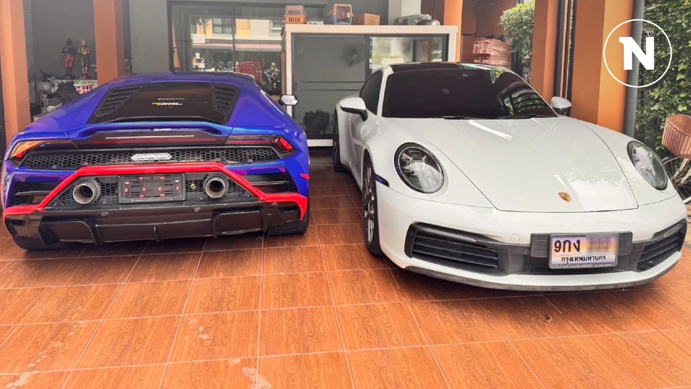 ยึดเพิ่ม 4 รถหรู "แม่ตั๊ก กรกนก" ขณะ "ฟอร์ด มัสแตงค์" ถูกนำมาจอดทิ้งสอบสวนกลาง