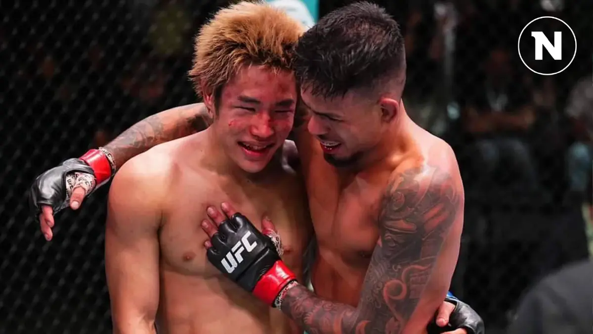 "รอยวาล" ไล่ฟัดอัด "ไทระ" สุดมัน เบียดแต้มชนะคะแนน ศึก UFC FIGHT NIGHT