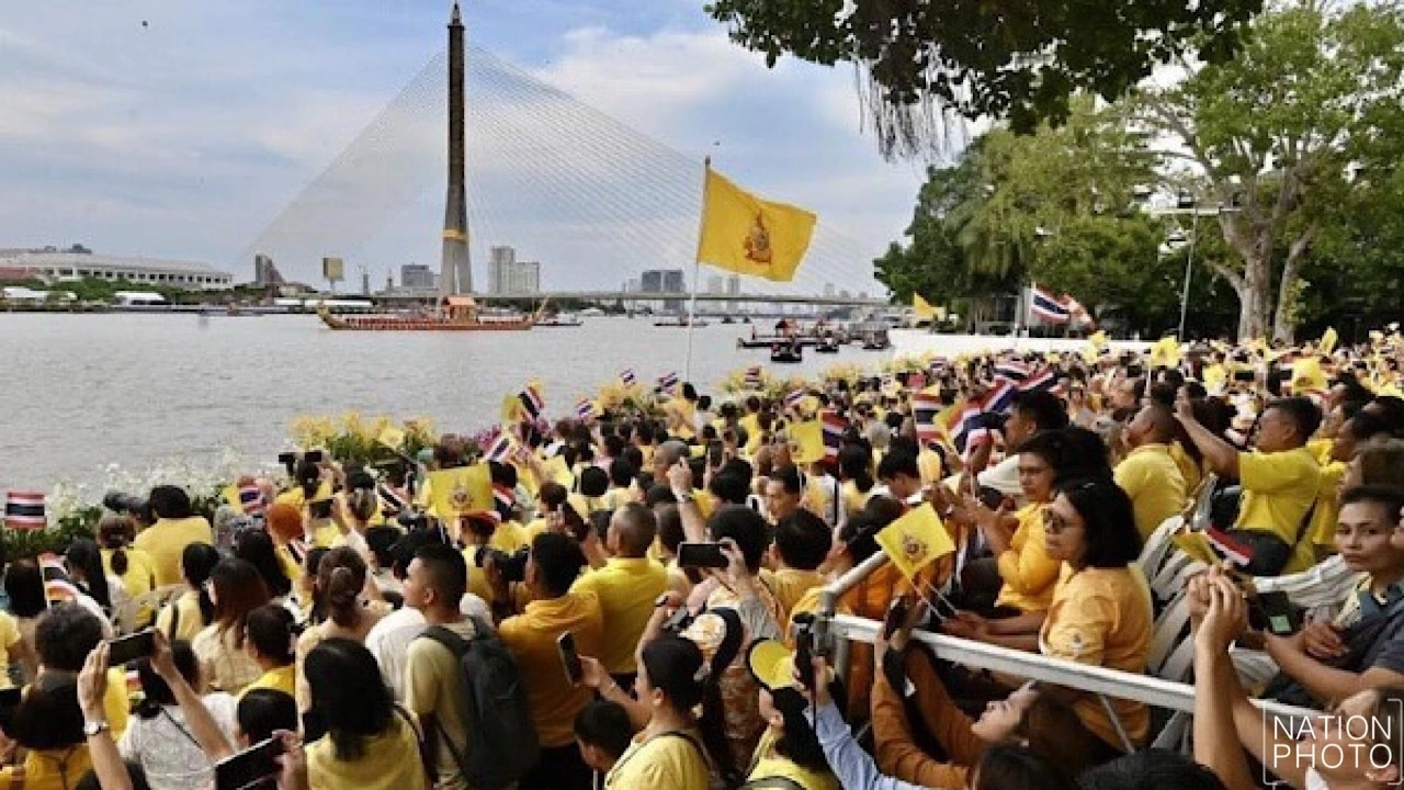 ประมวลภาพความประทับใจ ขบวนพยุหยาตราทางชลมารค พุทธศักราช 2567