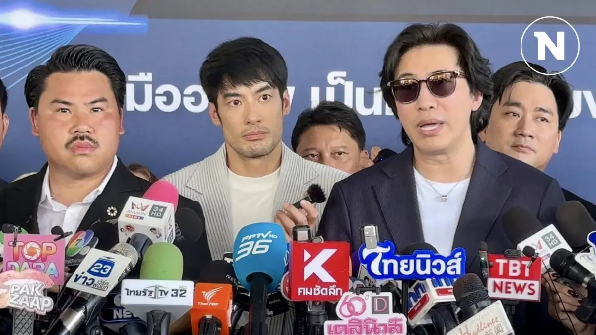 หนุ่ม กรรชัย-กัน จอมพลัง-บอย ปกรณ์ พาผู้เสียหายแจ้งความ "ดิไอคอน"