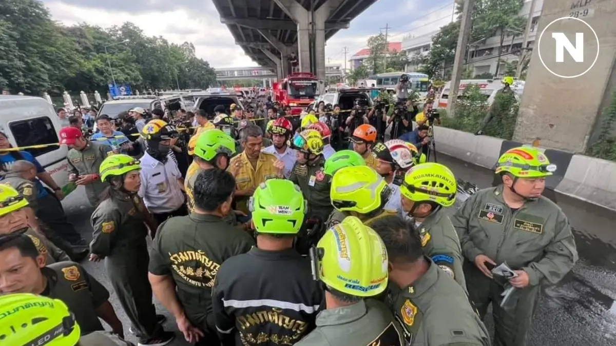 ผวจ.ปทุมฯ อัปเดต จำนวนคณะนักเรียน คุณครู รร.อุทัย หลังเกิดเหตุไฟไหม้รถบัส