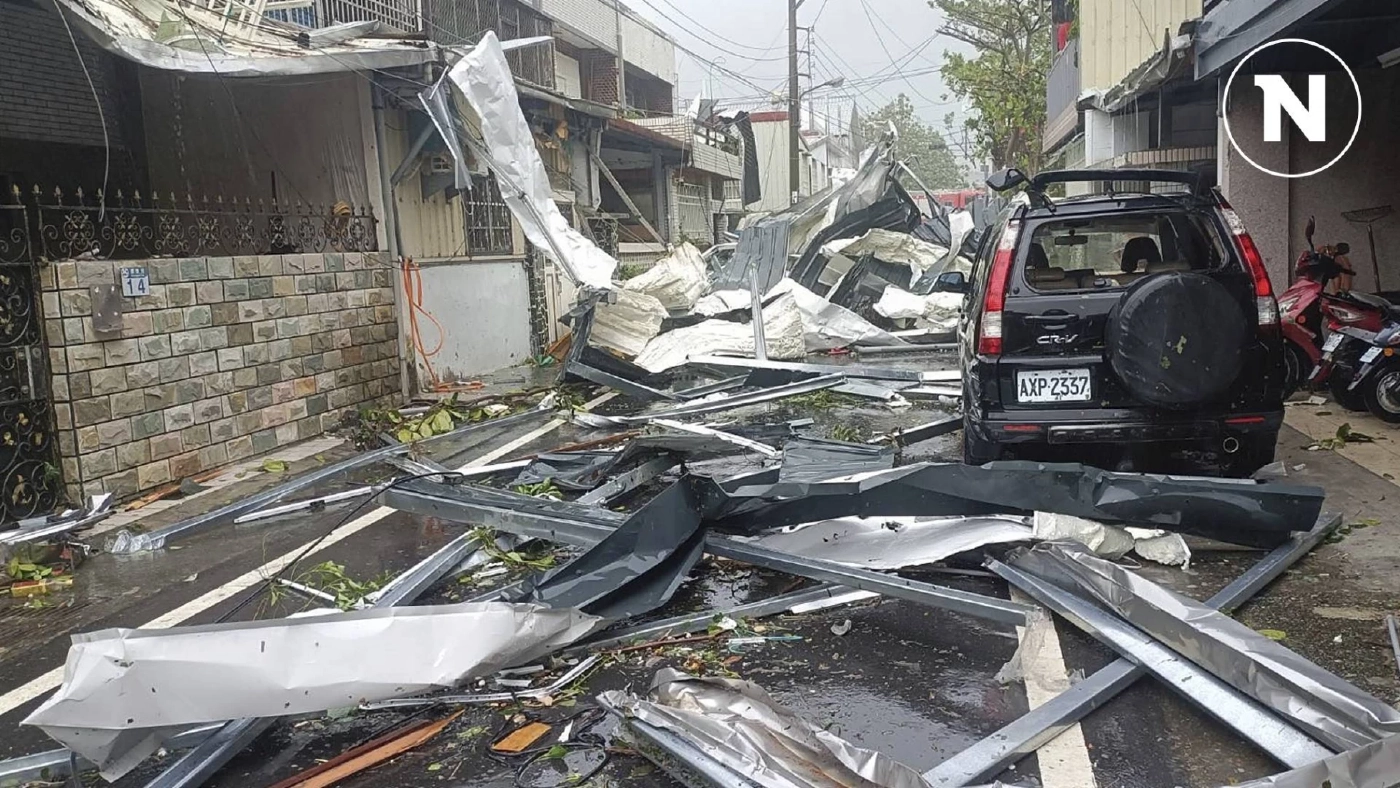 พายุไต้ฝุ่น “กองเร็ย” ขึ้นฝั่งไต้หวัน คร่าชีวิต 1 บาดเจ็บ 73