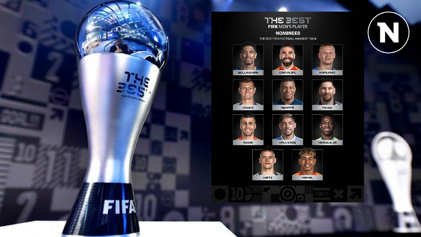 "ฟีฟ่า" ประกาศชื่อผู้เข้าชิงนักเตะแห่งปี 2024