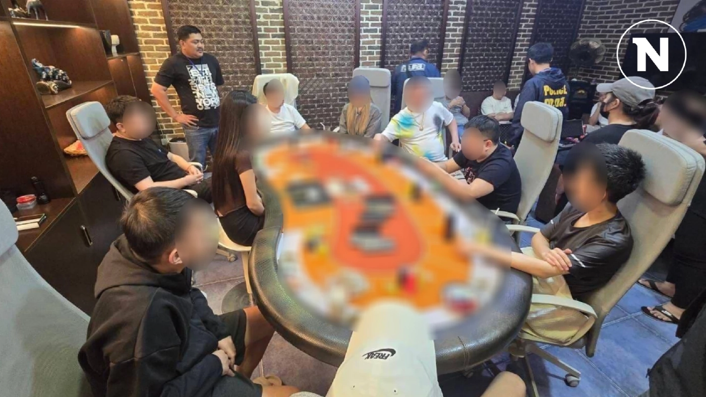 ตำรวจบุกทลาย "บ่อนวิ่ง พบ 20 ชาวจีนกำลังจั่วไพ่" เช่าร้านอาหารทำบ่อนเอง