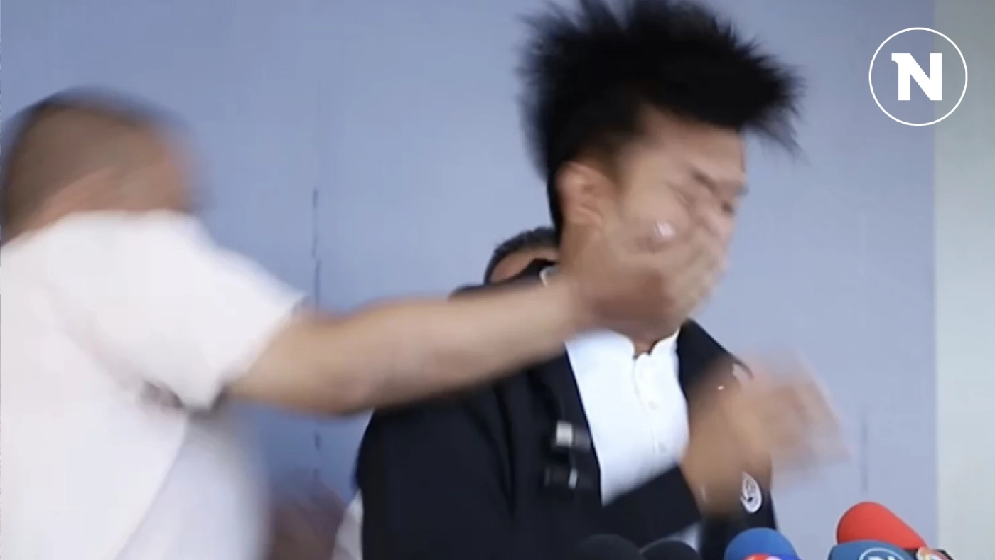 บช.ก.สั่งห้ามแถลงข่าว หลัง "ทนายธรรมราช" โดนตบหน้า