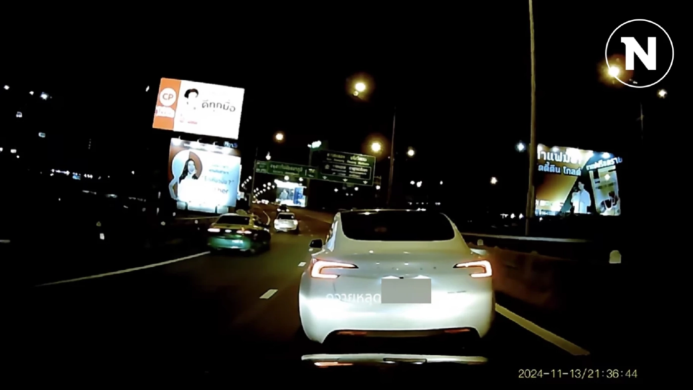 ศาลสั่งยึดรถ "Tesla" คุก 1 เดือนปรับ 5 พัน เซ่นคลิปขับปาดบนทางด่วน
