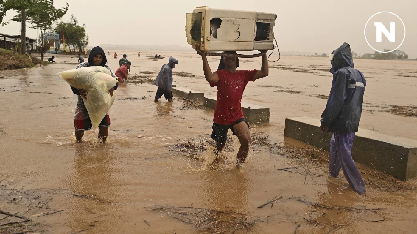 พายุ 4 ลูก ปกคลุมในแปซิฟิกพร้อมกัน ซ้ำเติมฟิลิปปินส์