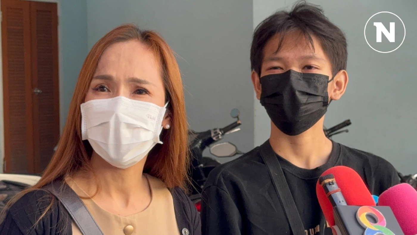 "เจ๊หนิง" พาหลานชายเข้ามอบตัว คดี แจ้งความเท็จ "เมียบิ๊กตำรวจ" ลักทรัพย์