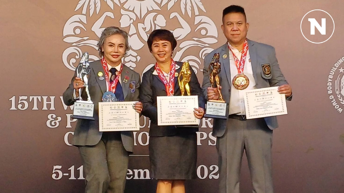 ฮือฮา! ทัพนักกีฬาไทยสุดเจ๋งคว้าอันดับ 3 “เพาะกายโลก”