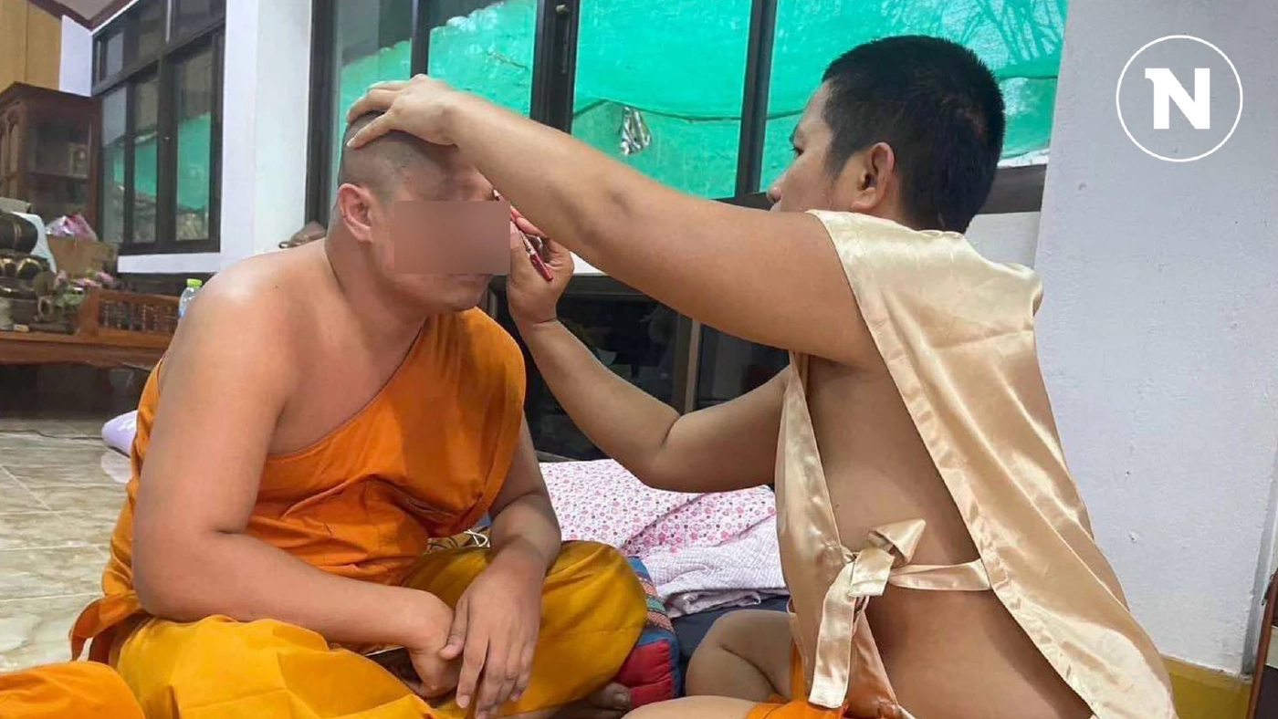 แชร์สนั่น หลวงเจ๊วัดดังเพชรเกษม สลัดจีวร เขียนคิ้วท่องราตรี